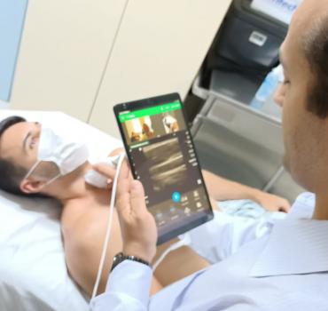 Opencare 5G - Exames de Ultrassonografia com uso da tecnologia 5G. 